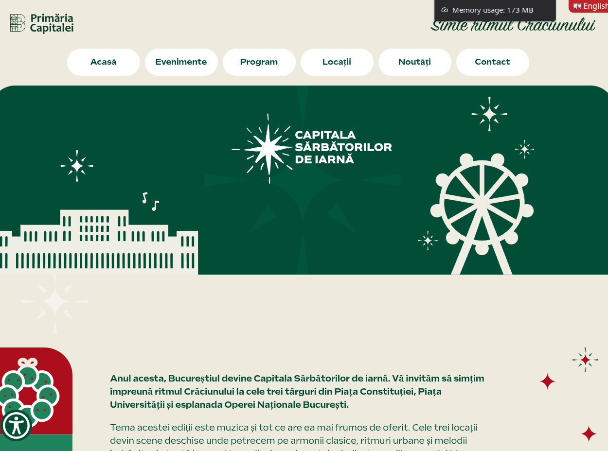 The Capital of Winter Holidays logo image